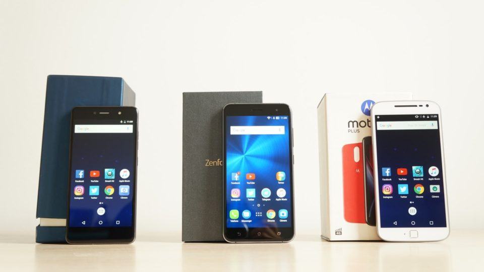 Quantum Fly, Zenfone 3 ou Moto G4 Plus?