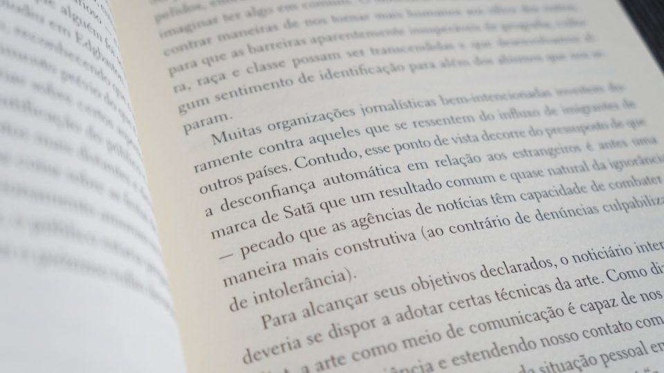 Trecho do livro de Alain de Botton.