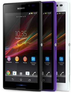 Compre o Xperia C.