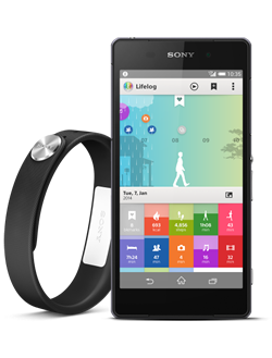 Compre o Xperia Z2 com a SmartBand.