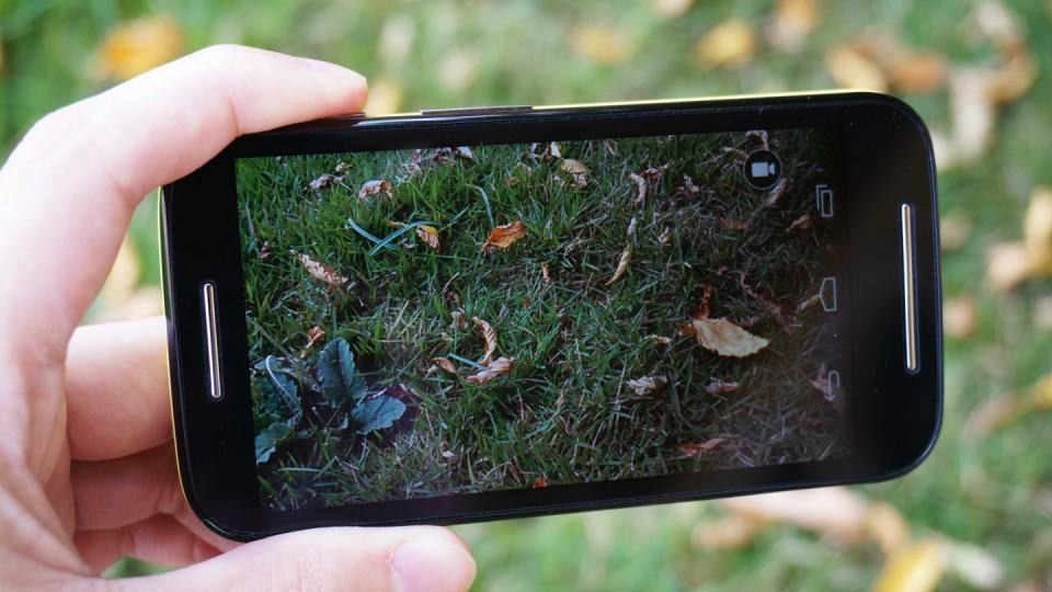 Câmera simples é um dos pontos fracos do Moto E.