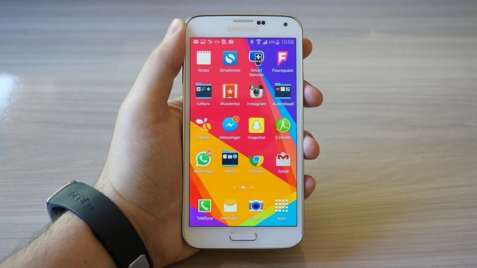 Galaxy S5: um bom smartphone.
