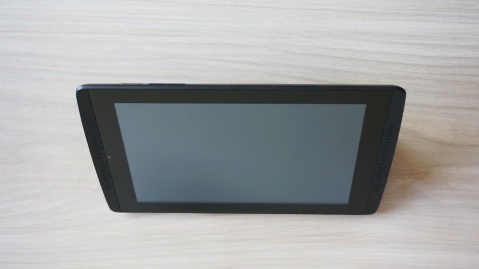 Tegra Note visto de cima.