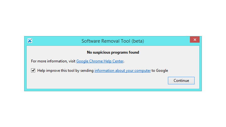 Ferramenta de Remoção de Software do Google.
