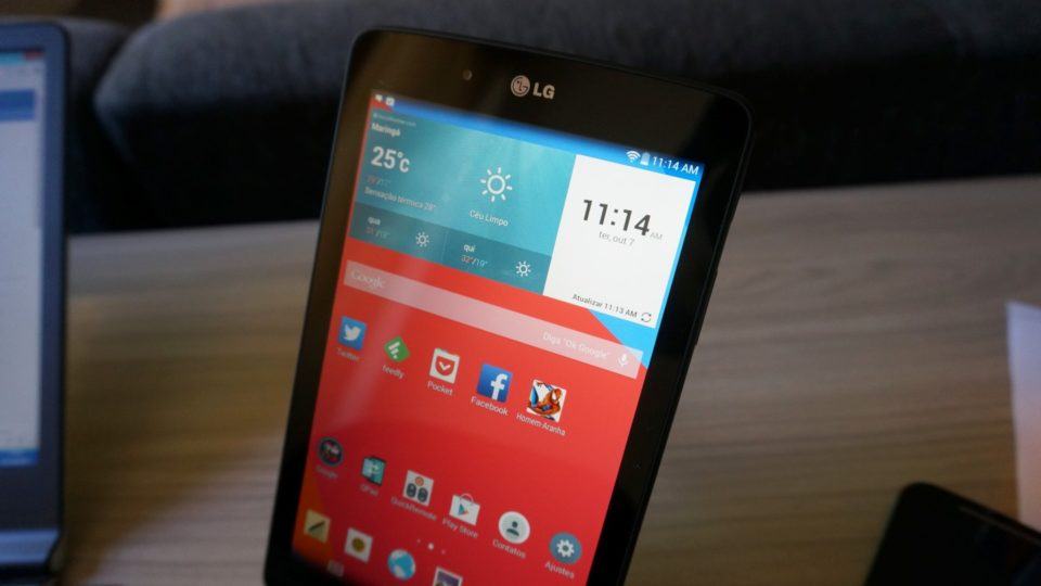 Tela IPS do G Pad 7.0 V400.