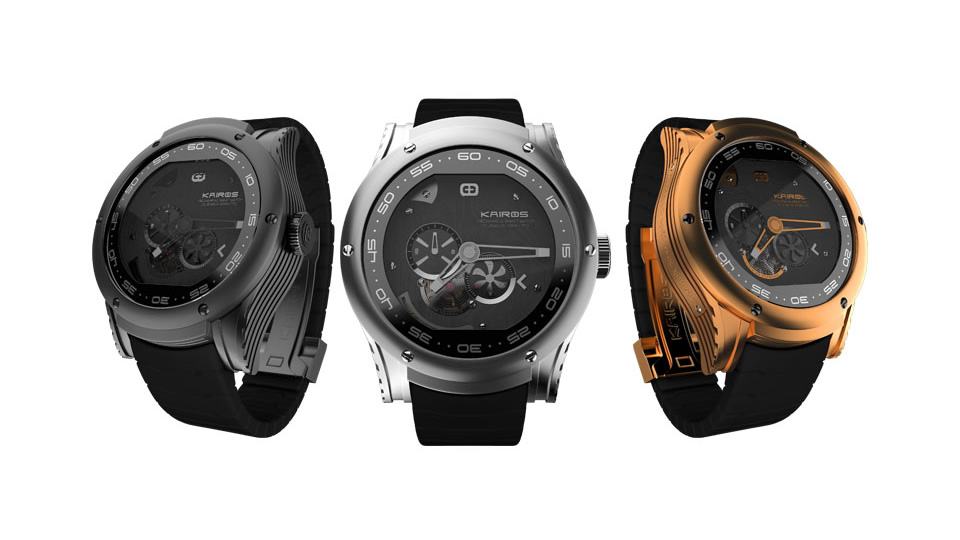 Três modelos da Kairos.