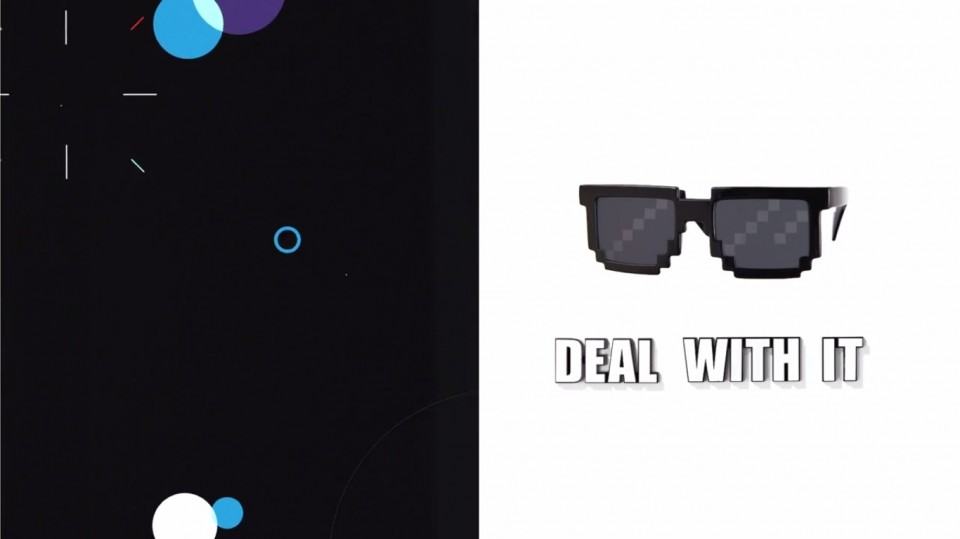 Ilustração: deal with it