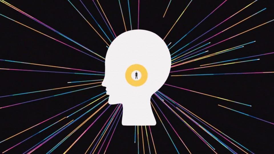 Ilustração: mente conectada