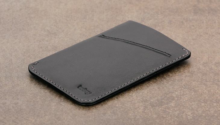 Card Sleeve, da Bellroy, na cor preta.