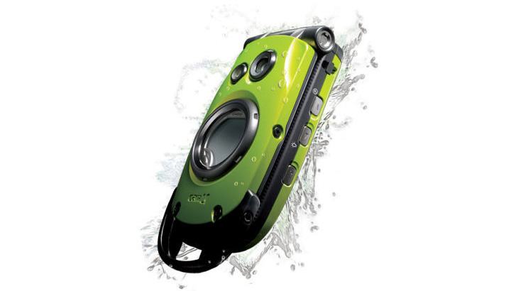 Casio Canu 502S, talvez o primeiro celular à prova d'água.