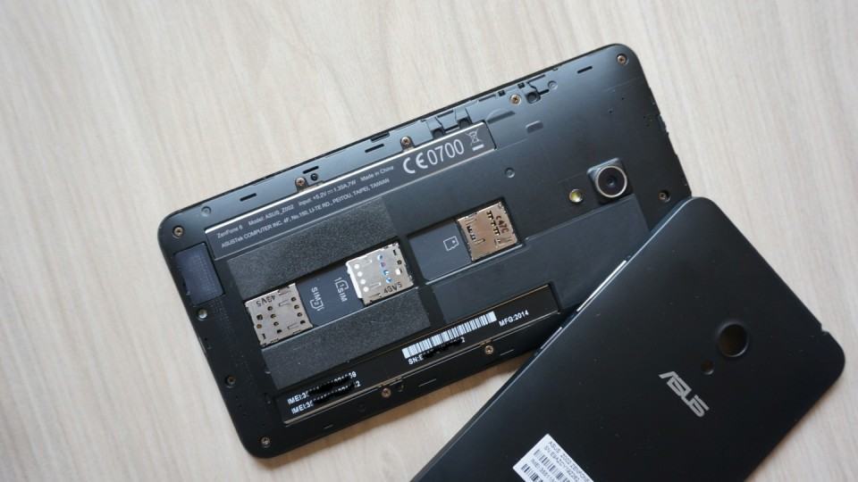 A bateria, apesar de grande, decepciona.