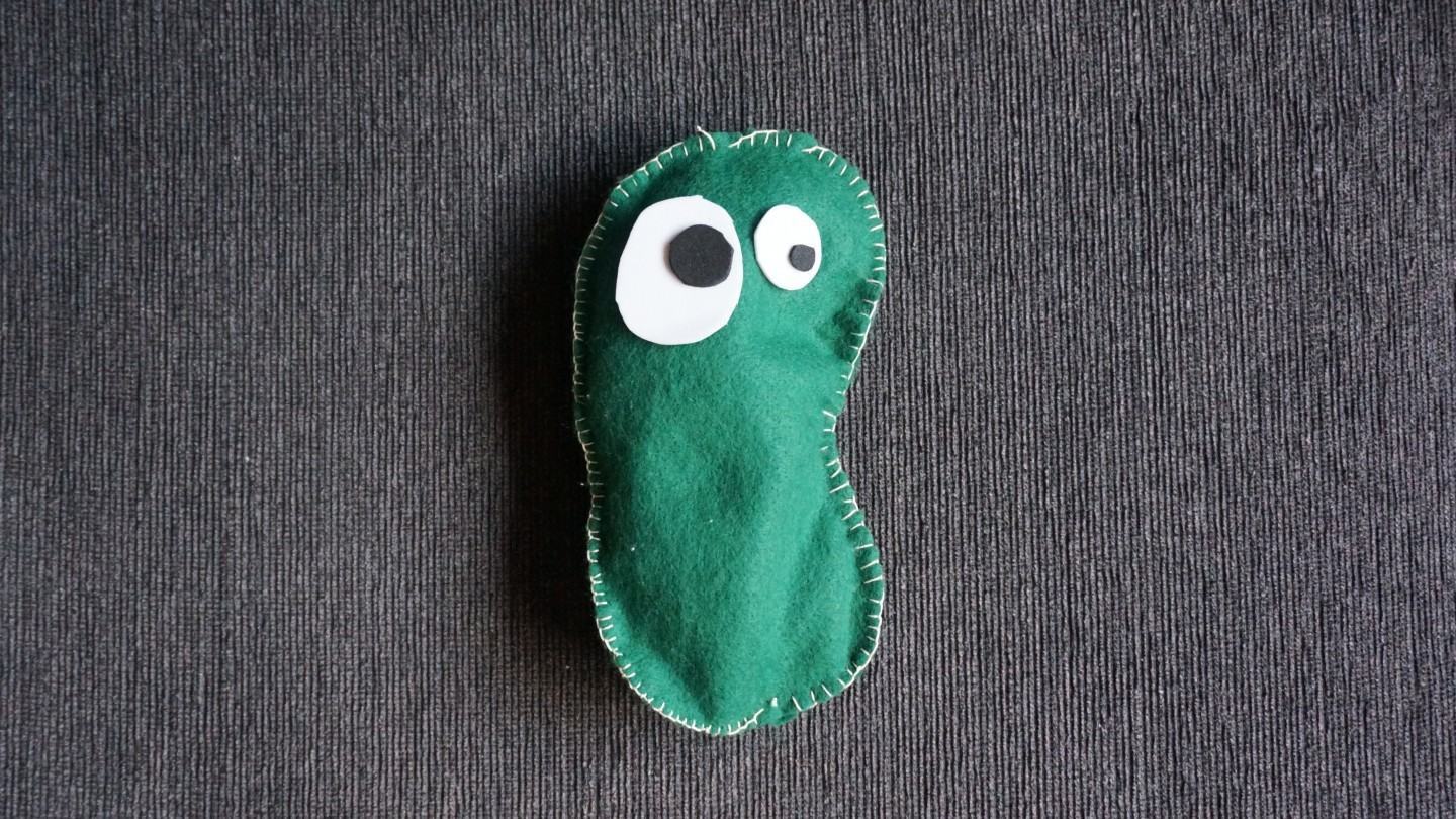 Ameba costurada por mim.