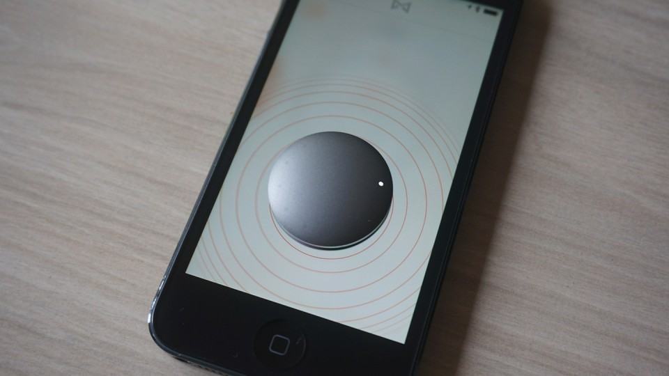 Shine sobre a tela do iPhone.