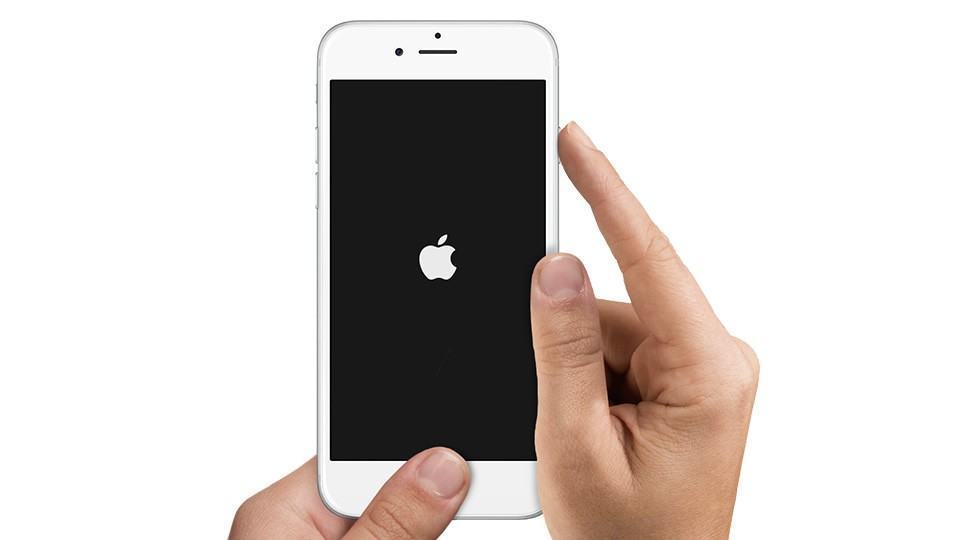 Imagem explicando como resetar um iPhone.