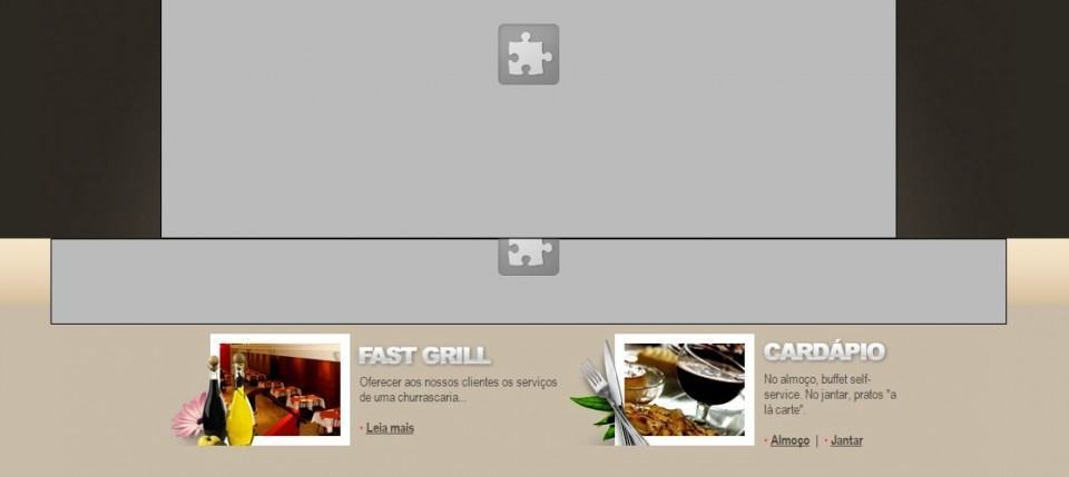 Em 2015, site de restaurante usa Flash no menu principal.