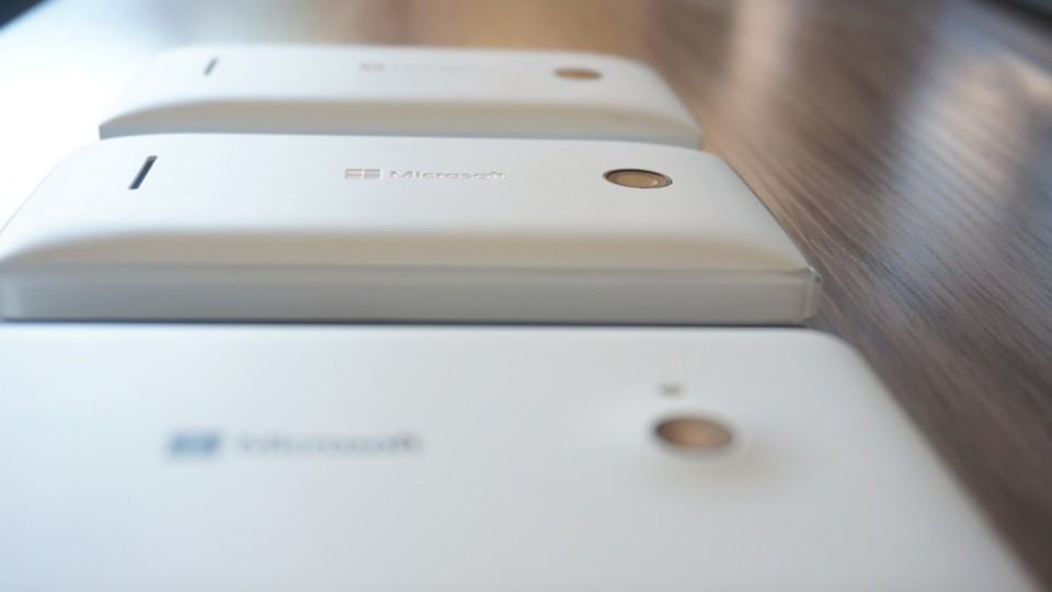 Câmera do Lumia 532.