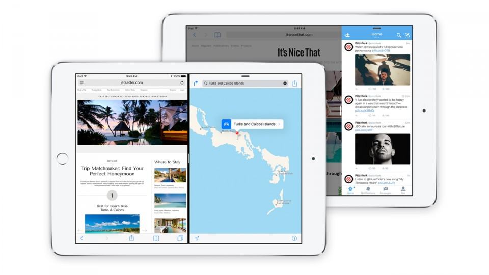 Split View e Slide Over.