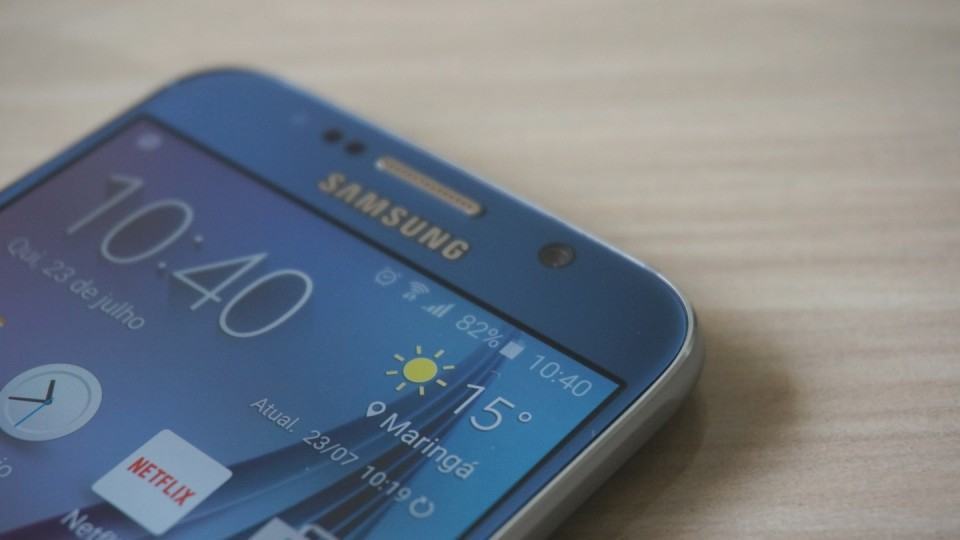 A bateria do Galaxy S6 deixa a desejar.