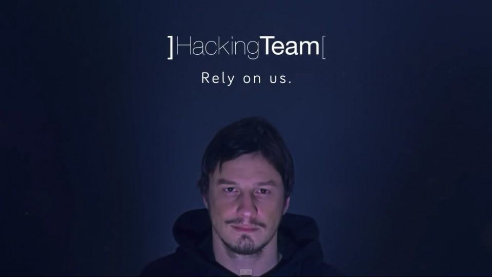 Propaganda da Hacking Team.