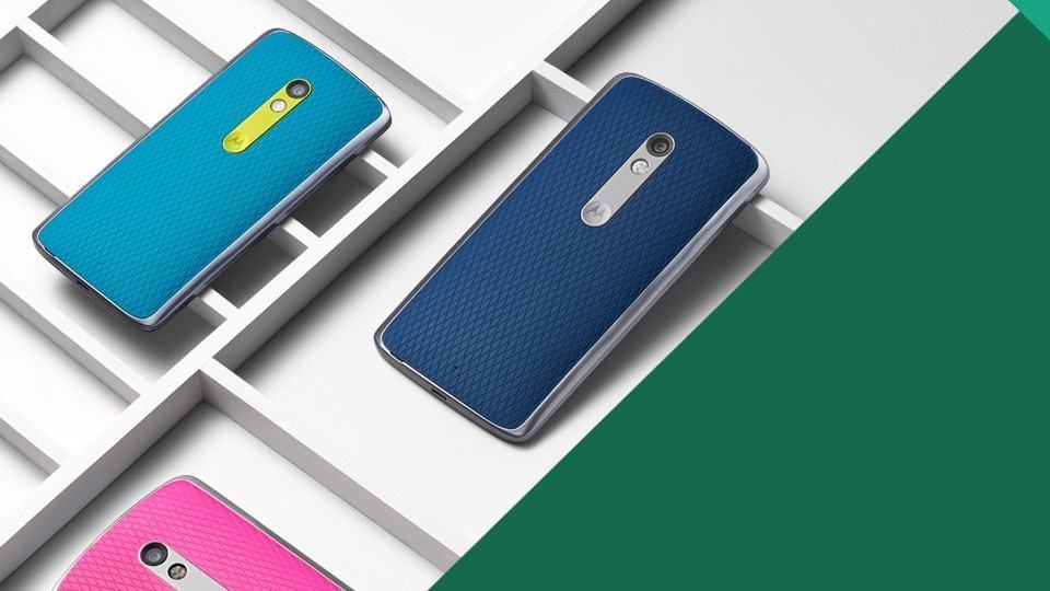 Imagem de divulgação do Moto X Play.