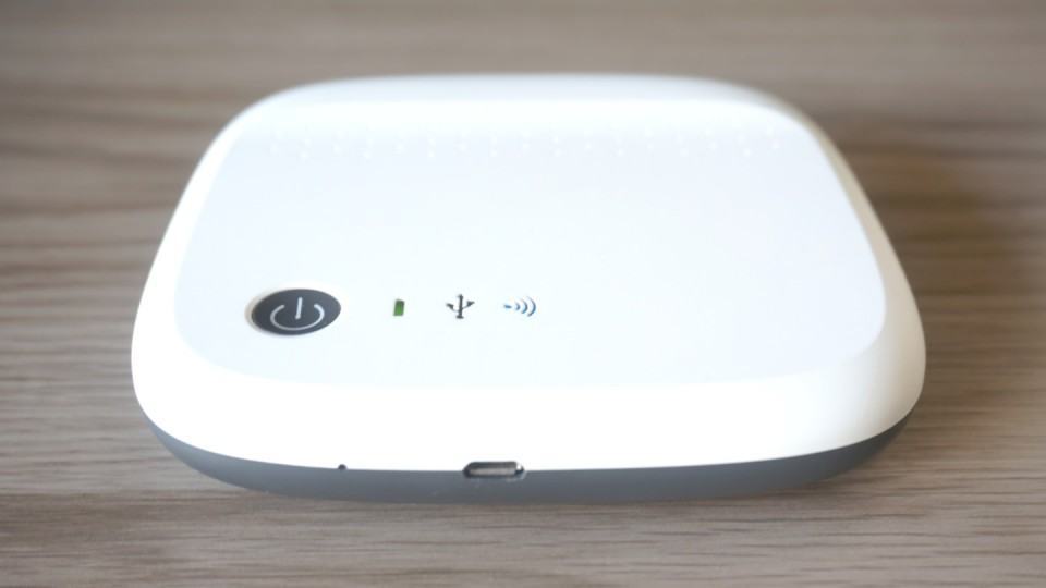 Detalhe do Seagate Wireless.