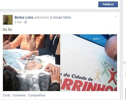 Aleatório que foi ao velório do Cristiano Araújo.