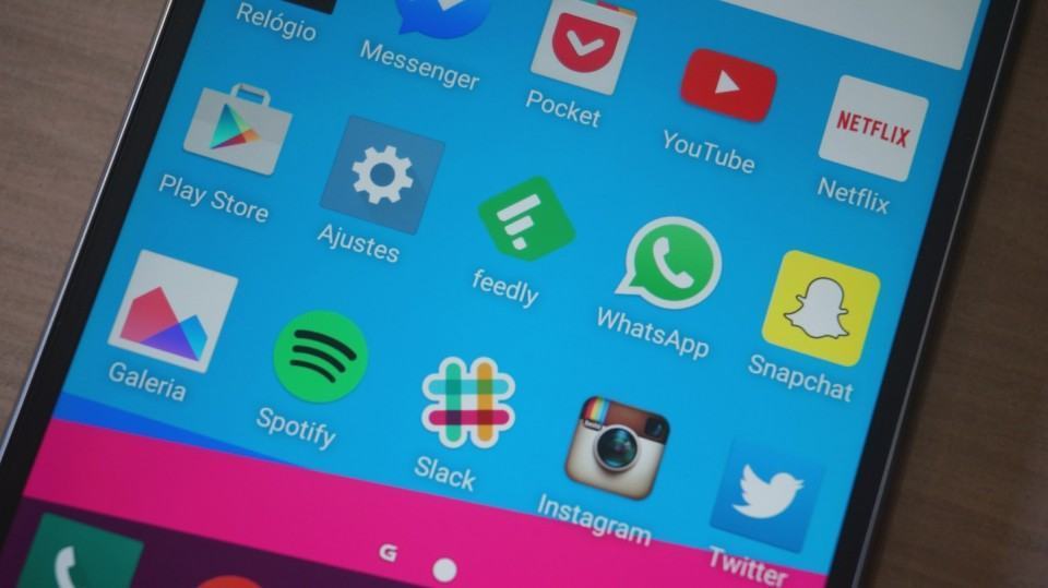 Apps em foco na tela inicial do G4.