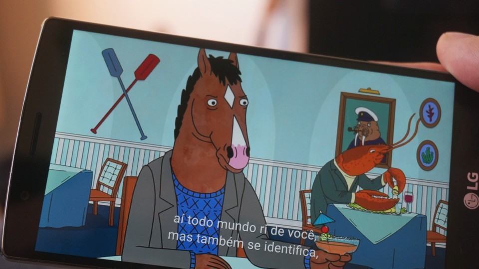 Bojack Horseman passando no G4.