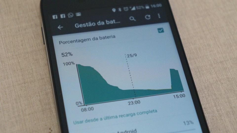 Bateria do Idol 3: boa.