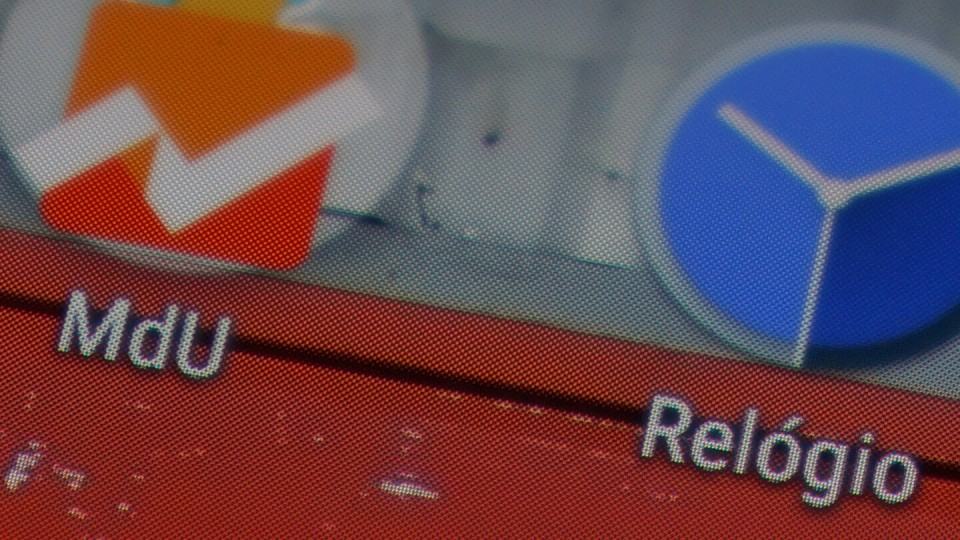 Detalhe da tela do Quantum Go.