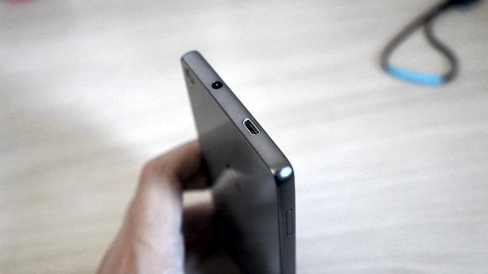 Portas na parte superior do Quantum Go.