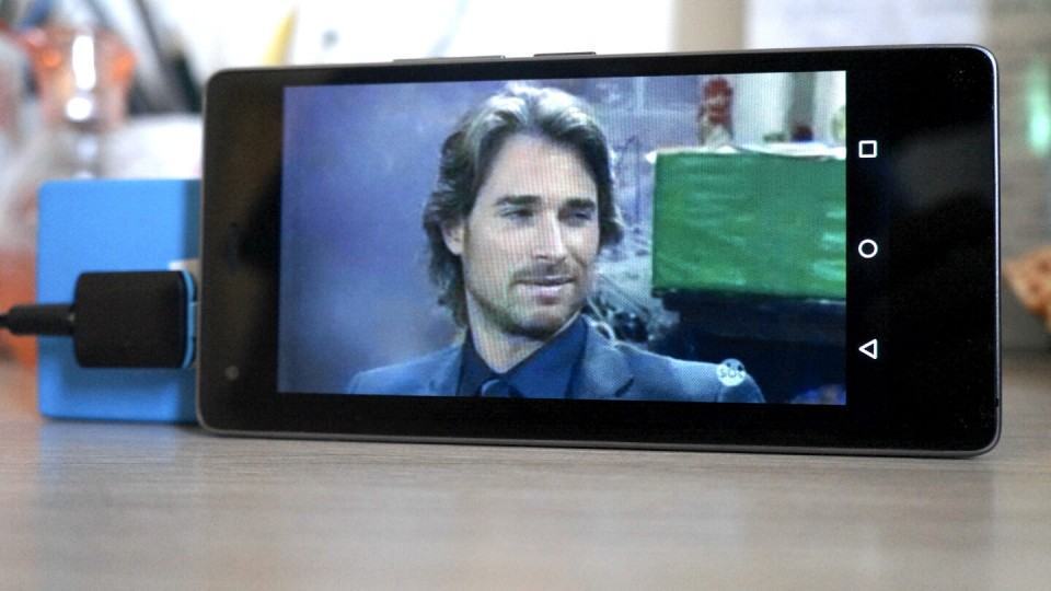 Novela mexicana em baixa definição no Quantum Go.