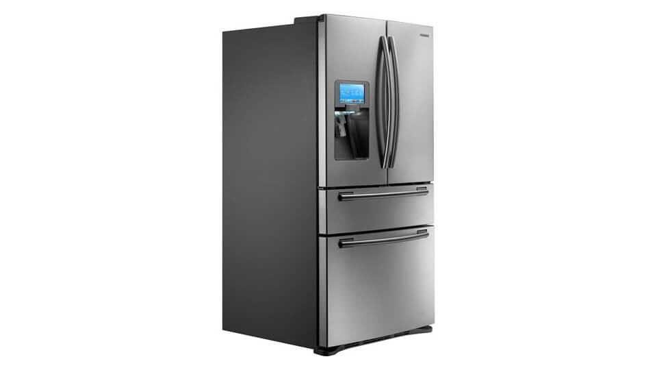 Geladeira (supostamente) inteligente.