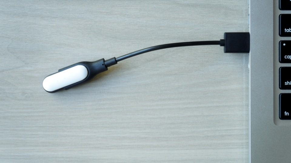 Uma cena pouco comum da Mi Band.