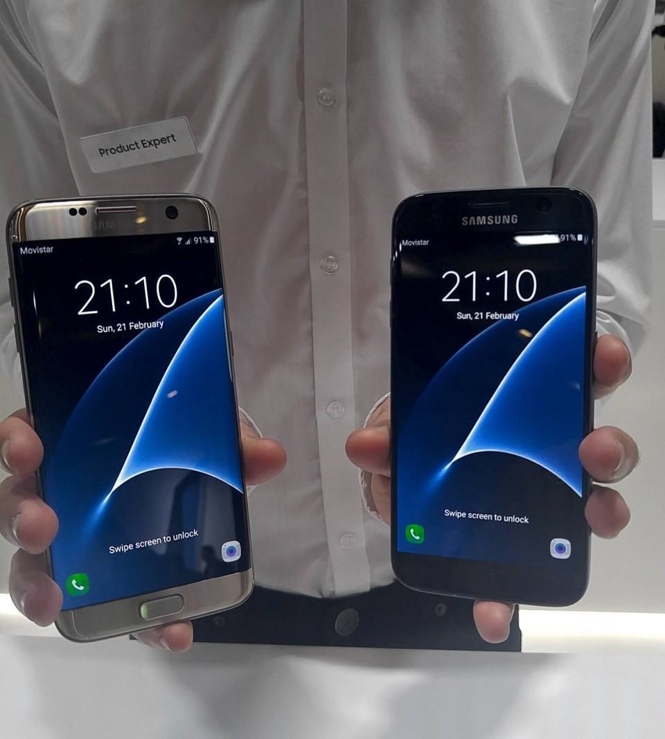 Galaxy S7 e S7 edge.