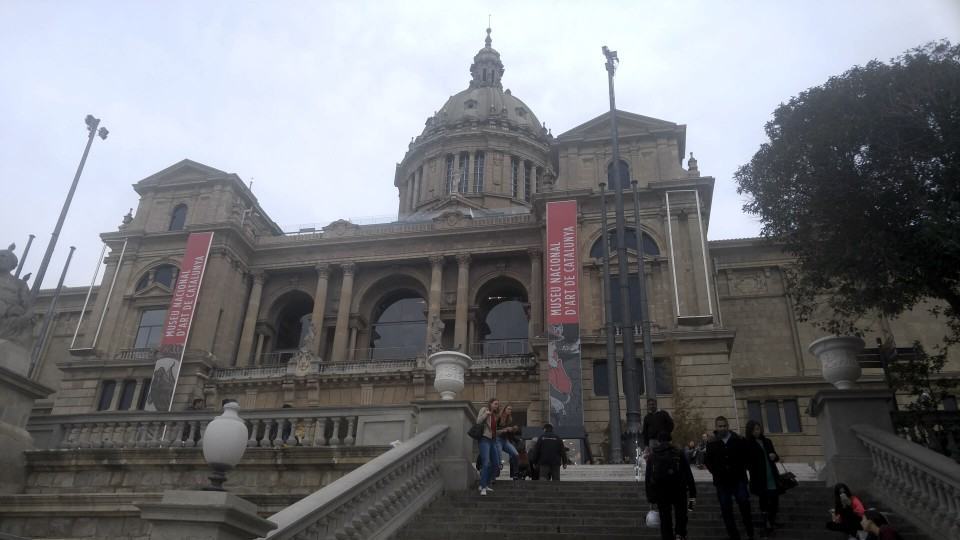 Turistando por Barcelona.
