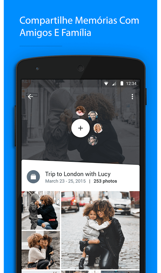 Print do Everalbum para Android.