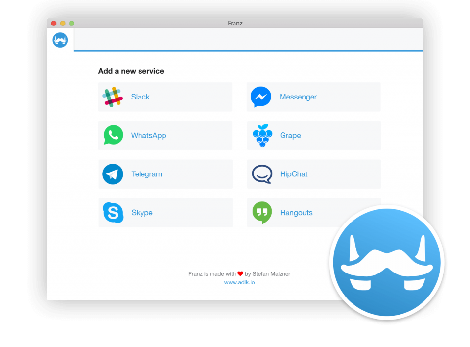 Print do Franz para OS X.