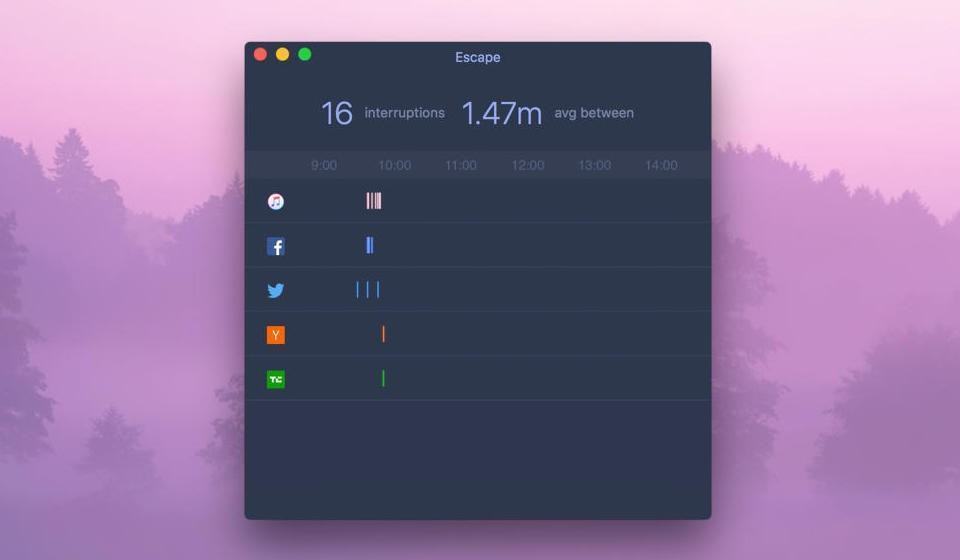 Print do Escape para OS X.