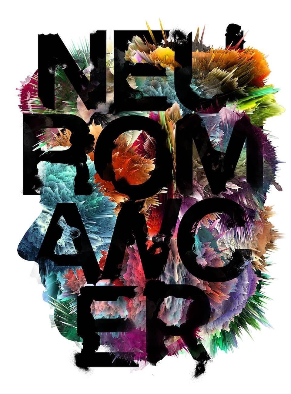 Capa do livro Neuromancer, de William Gibson.