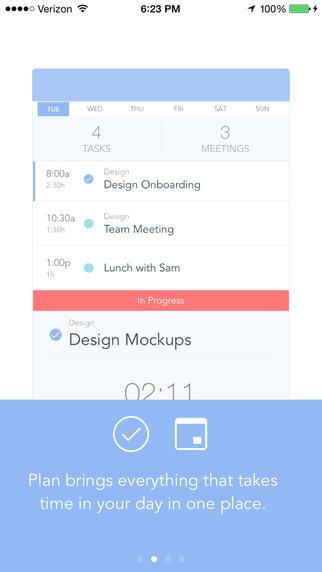 Print do Plan para iPhone.