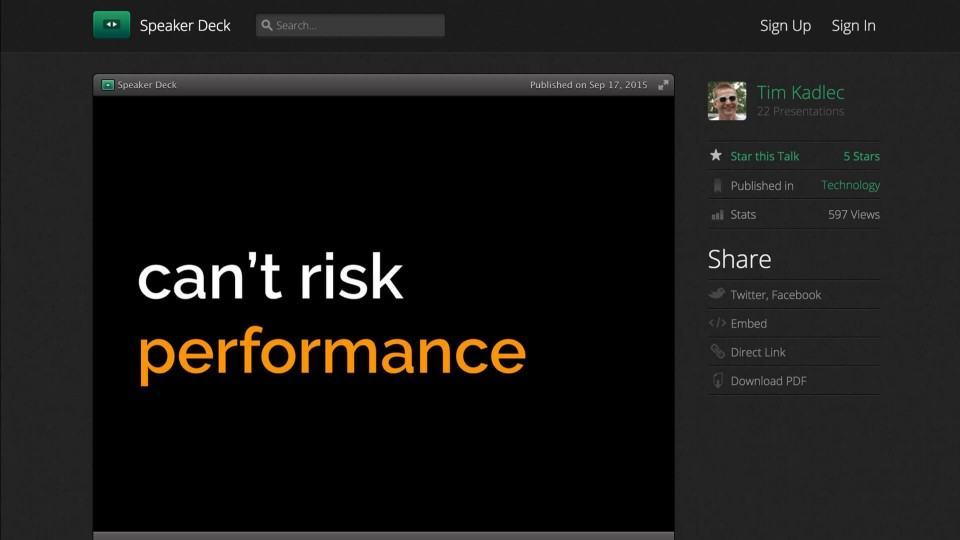 Nove megabytes por alguns slides.