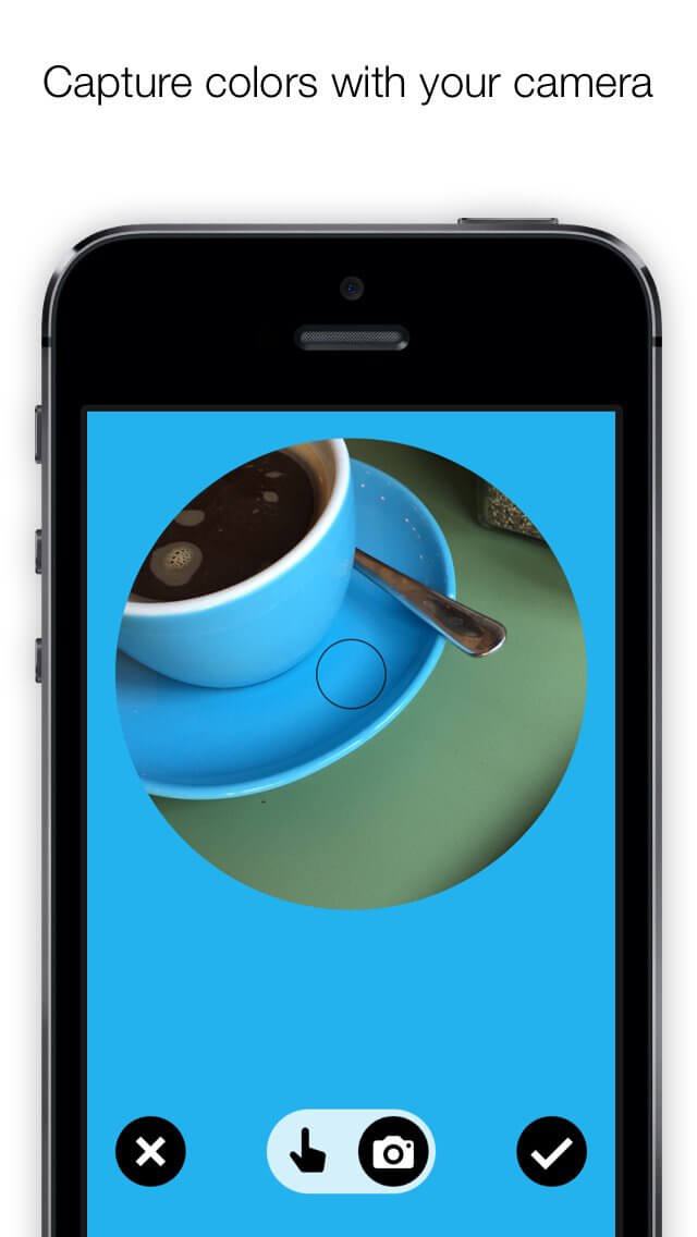 Print do Colordot para iPhone.