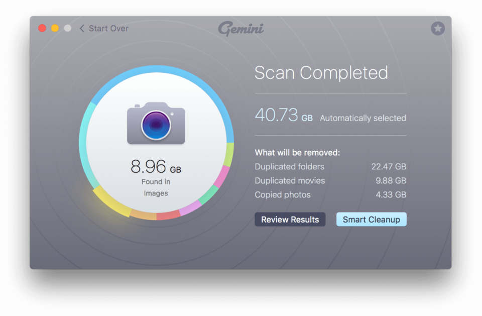 Print do Gemini 2 para Mac.
