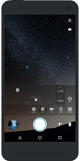 Print do Footej para Android.