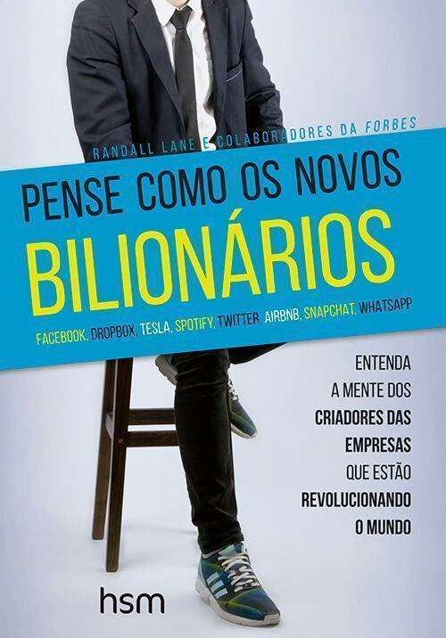 Capa do livro Pense Como os Novos Bilionários.