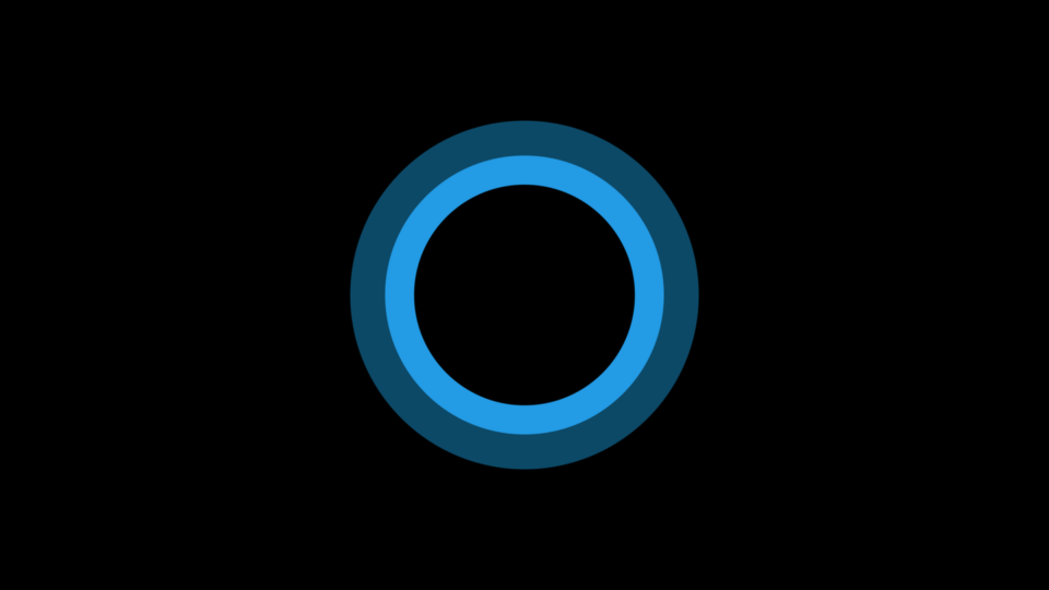 Logo da Cortana.