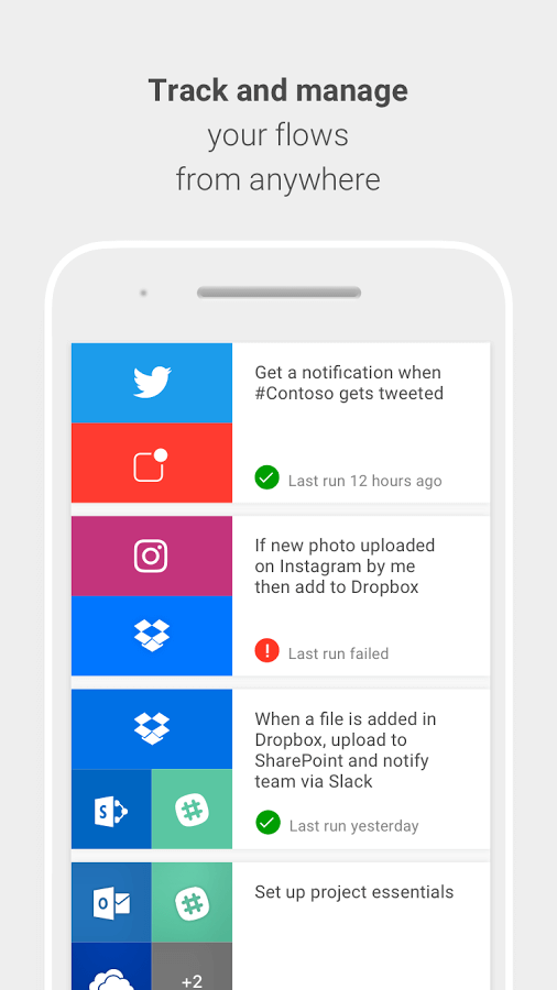 Print do Flow para Android.