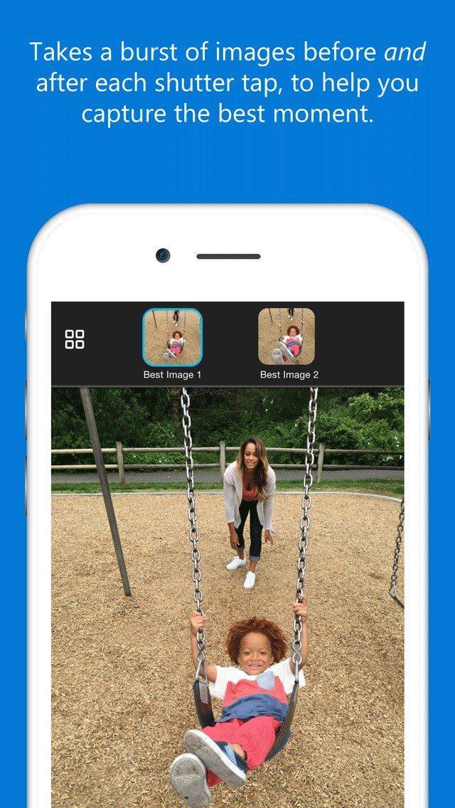 Print do Microsoft Pix para iOS.
