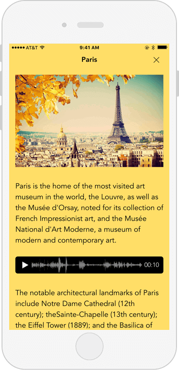 Print do Notebook para iOS.